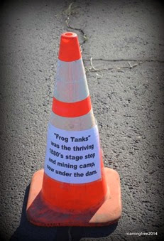 We had interesting trivia on cones along the dam