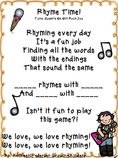 rhyme time song
