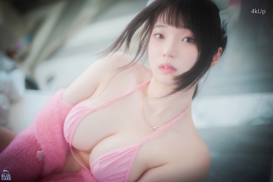[BLUECAKE] Bambi (밤비) Naughty Cats Pink & Mint RED