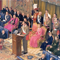 Proclamación de la monarquía de D Juan Carlos I en noviembre de 1975