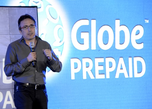 Globe Senior Advisor for Consumer Business Peter Bithos at the Globe GoSakto Launch