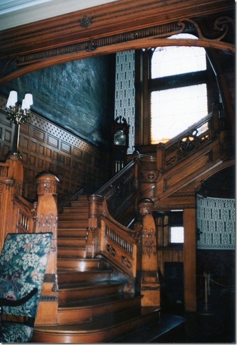 Old world stairway