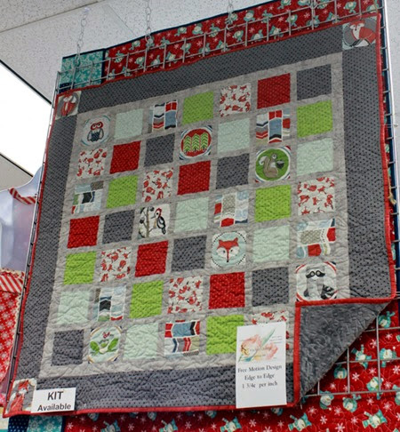 Outfoxed quilt and kit available from The Fabric Mill