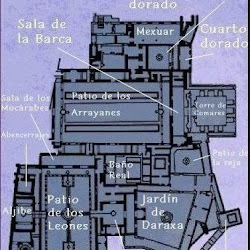 46 - Planta de la Alhambra de Granada 3