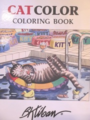 Kliban cat coloring book