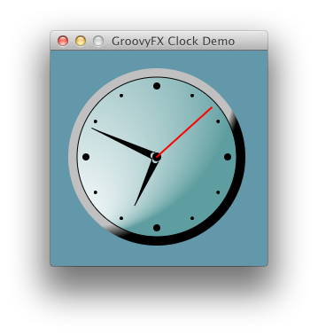 A Groovy Clock