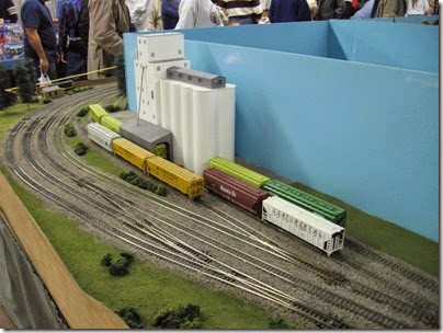 IMG_5361 Grain Elevator on the LK&R HO-Scale Layout at the WGH Show in Portland, OR on February 17, 2007
