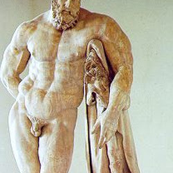 58.- Lisipo. Hércules Farnesio