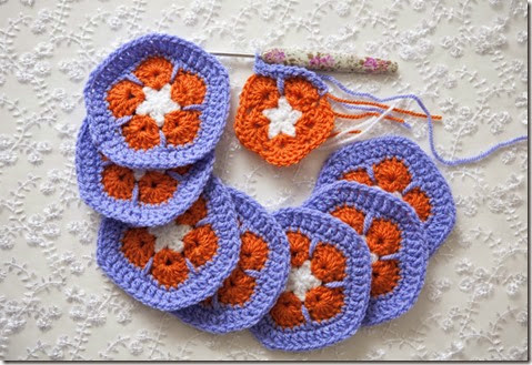 Crochet pentagons7