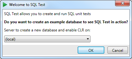 Configurazione di test SQL