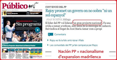 Progrmaa de Rajoy en 2011