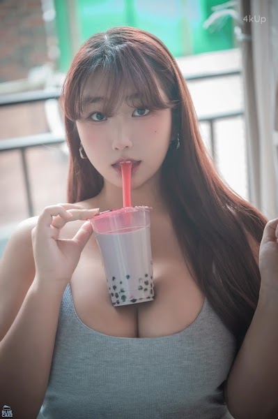 [BLUECAKE] Ggubbu Bubble Tea Challenge