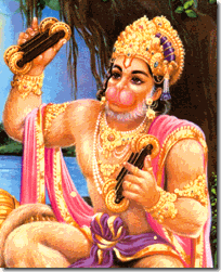 Hanuman chanting