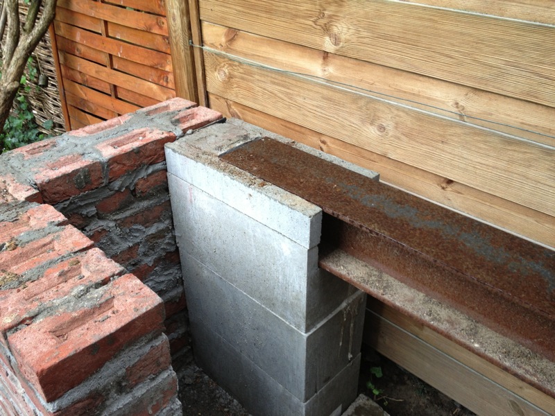 Projekt Außenküche!: August 2013