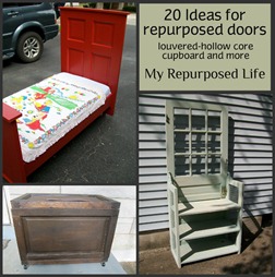 20 ideas for repurposing doors