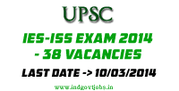UPSC-IES-ISS-Exam-2014