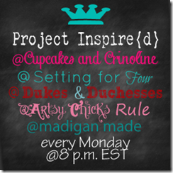 Project Inspired Linky Party at Setting for Four #projectinspired #linky