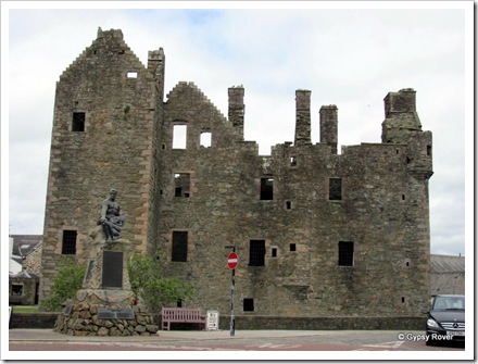 Maclellan castle Kirkcudbright .