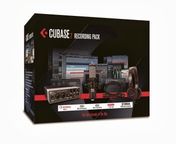 Cubase 7 Recording Pack Box mock