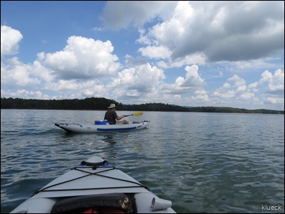 Kayaking Lake Nottely