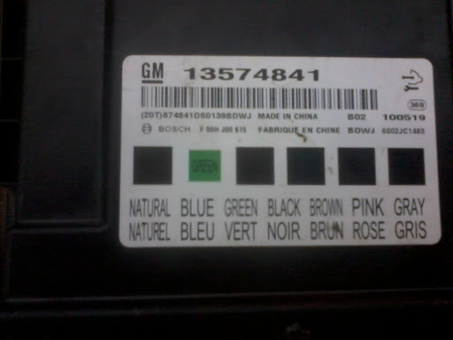 Dumps Warehouse: Chevrolet Cruze 1.6 - BCM