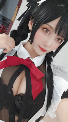 Coser@洛璃LoLiSAMA 黑丝女仆