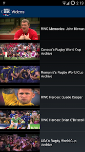 Rugby 2015. World Cup