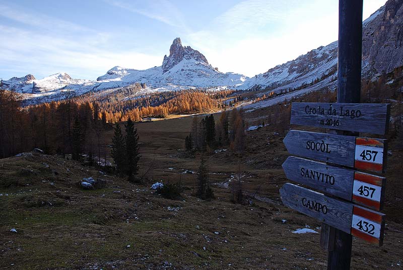 Rifugio Croda Da Lago Da Passo Giau