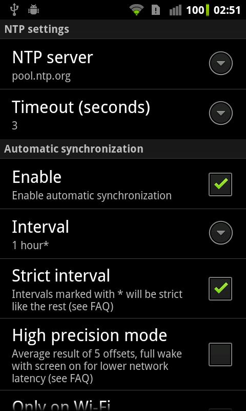 ClockSync Android