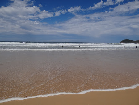 Plaja Sydney: Manly Beach - vedere laterala