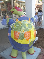 Florida Venice decorated turtle back1