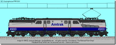 Amtrak PhIV gg1