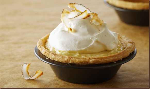 Coconut crem pies