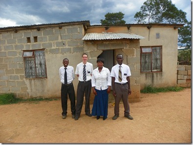 Sister Zanele Malinga and elders