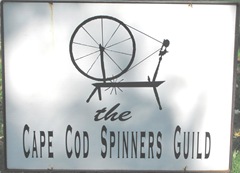 Cape Cod Columbus weekend 2012..apple festival spinners guild sign