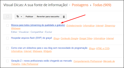 Como definir metatags diretamente no Blogger - Visual Dicas