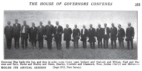 William George Jordan and Governors 1 - 1911-10 Current Literature - The House of Governors