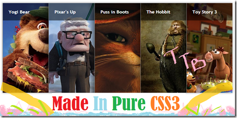 Featured Posts Slider CSS3
