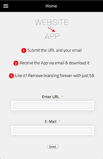 Website TO App