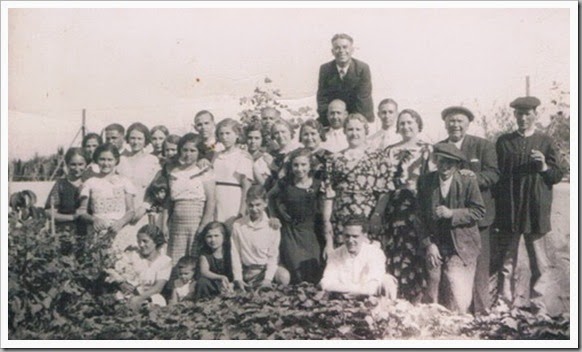 Grupo de la huerta de Valencia. Ca. 1936
