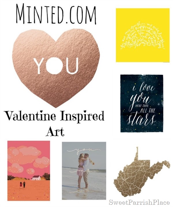 valentine inspired art
