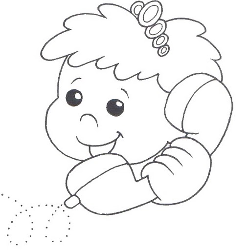 NIÑAS DIBUJOS PARA COLOREAR