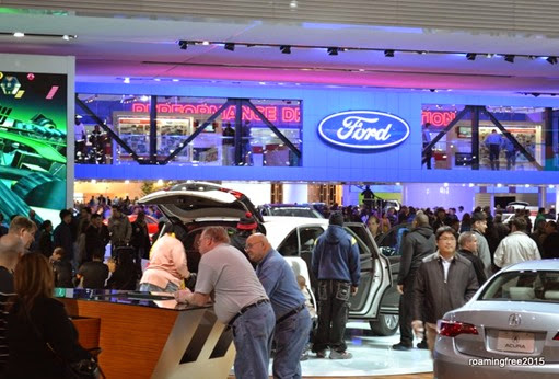 Busy Ford Display