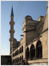 Голубая мечеть. Стамбул. Турция.Фото Косарева Н. www.timeteka.ru Минарет Голубой мечети. Стамбул. Турция.Фото Косарева Н. www.timeteka.ru