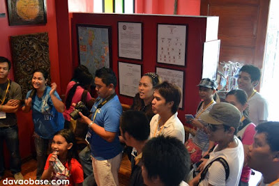 Davao Bloggers inside Davao Museum