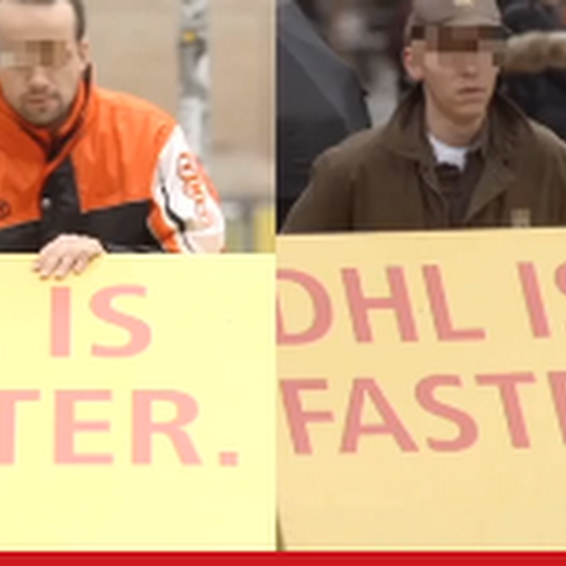 La publicidad troyana de DHL