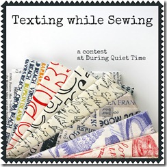 Texting While Sewing