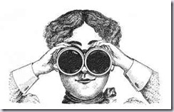 binoclular lady