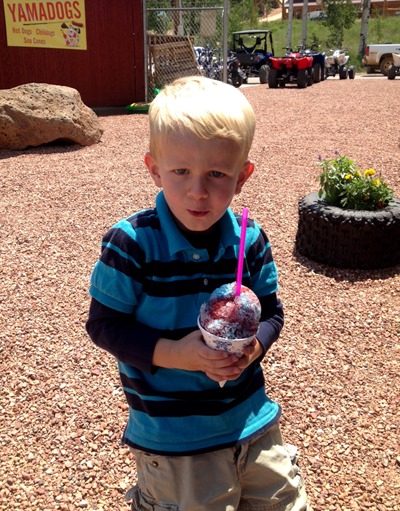 ryan with a snowcone (1 of 1)