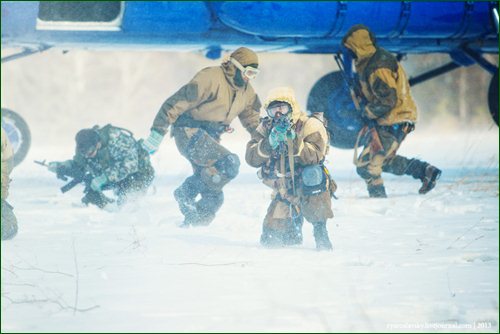 Тактические учения Полиции